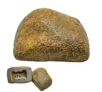 Outside Fake Key Stone,Creative Storage Box Simulated Key Stone | Looks Like Real Stone Hide-A-Spare-Key Novelty Ornament Outdoor Key Hider for Plant Pot, Terrace