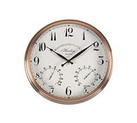 Henley Wall Clock and Thermometer