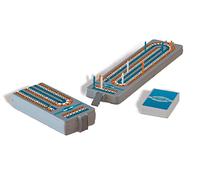 Outside Inside Backpack Cribbage Game for Camping and Travel, Lightweight and Foldable