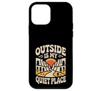 Outside Is My Quiet Place Camping Introvert Hiker Case for iPhone 12 mini