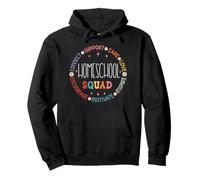 Outside Learning Home Education Dad Mom Squad Homeschool Pullover Hoodie