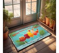 Outside Mats For Front Door Why Limit Limit: Happy? Doormat Emo Room Decor Retro Rug(50X80CM)