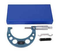 Outside Micrometer Carbide Tip Mechanical Micrometer for Length Diameter Thickness 2-3 Inch Range 0.0001 Inch Scale Interval