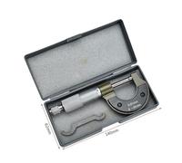 Outside Micrometer, Industrial Grade High Precision Outside Micrometer 0-25MM Spiral Micrometer(0-25MM(Teaching Fund))