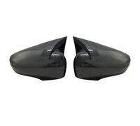 Outside Rearview For Clio 4 IV 2012-2020 Car RS GT Tuning Auto Sport Bat Design Side Mirror Cover(Carbon fiber pattern)