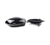 Outside Rearview Mirror Cover For M Look Bright Black Side Mirror Cover Caps For BMW For 5 7 I5 I7 Series For G60 G61 G68 G70 For M5 For G90 Left Hand Drive 2023-up