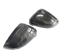 Outside Rearview Mirror Cover Side Mirror Caps Pair Real Carbon Fiber A4 B9 A5 2017-2021 Rearview Case Mirror Covers Replacement