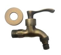Outside Tap Antique Dragon Carved Water Taps Garden Faucet Washing Machine Outdoor Mop Wash Basin Vintage Style Faucet(-C)