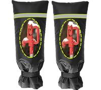 Outside Tap Cover for Winter, 2Pcs 63x33cm Tap Cosy Cover Thickened Outdoor Tap Cover with Reflective Strip, Insulated Hose Bib Protector Cover from Freezing Waterproof