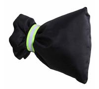 Outside Tap Covers for Winter, Large Outdoor Tap Cover Insulated Protector with Reflective Strip, Waterproof & Thickened Thermal Tap Jacket Protects Your Tap from Freezing Bursting - Black