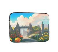 Outside The Castle Gate Printed Laptop Organizer - 15 Inch, Perfect for Business Casual or School Laptop Carrying Bag