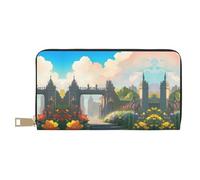 Outside The Castle Gate Wallet Hand-Held Coin Purse Fashionable and Versatile Long Can Hold Mobile Phones Coins Keys