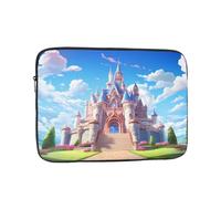 Outside The Castle Patterned Laptop Case - 13 inch Slim and Portable, Suitable for Office Travel and Commute