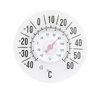 Outside Thermometer High Accuracy Mechanical Dial Window Thermometer with Suction Cup Waterproof Indoor Outdoor Temperature Gauge for Home Office Greenhouse (1 pack)
