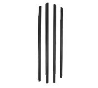 Outside Window Glass Rubber Weatherstrip Weather Seal Strips Protection Tirm for Citroen for Elysee 2014 2015 2016 POMPOMPUR