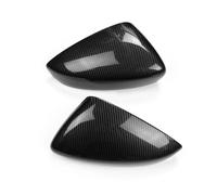 Outside Wing Mirror Cap For Mazda For CX30 For CX-30 For DM 2020-2024 Carbon Fiber Car Exterior Side Rear View Mirror Cover Cap Trim Side Mirror Covers