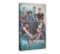 Outsider Retro Movie Poster Canvas Poster Wall Art Decor Print Picture Paintings for Living Room Bedroom Decoration 08x12inch(20x30cm)