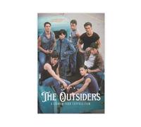 Outsider Retro Movie Poster Canvas Poster Wall Art Decor Print Picture Paintings for Living Room Bedroom Decoration 16x24inch(40x60cm)