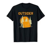 Outsider Shirt Forrest Camping Hiking Outdoor T-Shirt