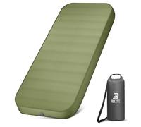 OUTSKIRT Camping Mat, 4”Ultra Thick Sleeping Mats 9.5 R-value Camping Mattress Single, Self Inflating Camp with Pump Sack, Mat for Sleeping, Camping Sleeping Mat for Camp/Travel/Car/Tent, 4 Season
