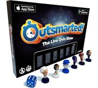 Outsmarted - The App-Connected TV Quiz-Show Board Game | Kids, Teens & Adults | Next-Level Game Night For Family & Friends | 2-24 Players | Age 8+ | 10,000+ Questions | 2024 UK Edition