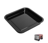 Outspark Porcelain Steel Pan for Ninja Woodfire OO101 Series 8-in-1 Outdoor Pizza Oven, Non-Stick Griddle Plate for Foodi Digital Air Fry Oven, OO100 SER Accessories, 12" x 12"