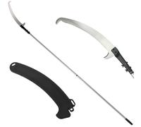 Outsunny 1.8-2.9 M Telescopic Tree Pruner, Tree Lopper Long Reach In Silver Silver