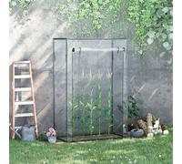 Outsunny 100 x 50 x 150cm Greenhouse w/ Zipper Roll-up Door Outdoor Transparent