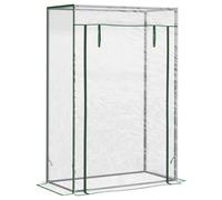 Outsunny 100 x 50 x 150cm Greenhouse w/ Zipper Roll-up Door Outdoor Transparent