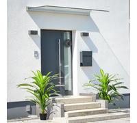 OUTSUNNY 110cm/3.6FT Artificial Dracaena Plant Fake Tree Potted Home Office in Green Outsunny Green