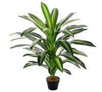 Outsunny 110cm/3.6FT Artificial Dracaena Tree Decorative Plant 40 Leaves