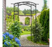 Outsunny Metal Garden Arches for Climbing Plants, 130 x 211cm