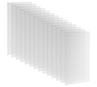 Outsunny 14 Pieces Twin-wall Greenhouse Polycarbonate Sheets, 121 x 61 x 0.4cm, Clear