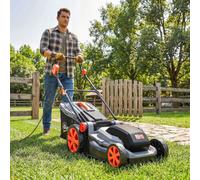 Outsunny 1800W Electric Lawnmower With 40Cm Cutting Width, Mulching Feature