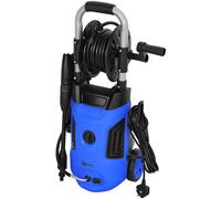 Outsunny 1800W Power Washer 150 Bar, 6m Hose & Reel, Adjustable 0-75 Nozzle, Portable Outdoor Cleaner 84H-376V70BU