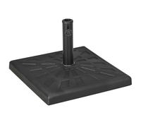 Outsunny 19kg Square Resin Garden Parasol Base for Poles 32mm, 38mm, 48mm