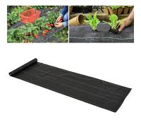 Outsunny Gardener Premium Weed Barrier - Black / 1m