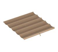 Outsunny Pergola Shade Cover Replacement Canopy for 3 x 3(m) Pergola, Tan