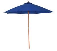 OutSunny Patio Umbrella Blue 2.5 m