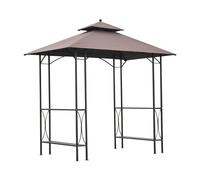 Outsunny 2.5x1.5m BBQ Tent Canopy Patio Outdoor Awning Gazebo Party Sun Shelter | TJ Hughes