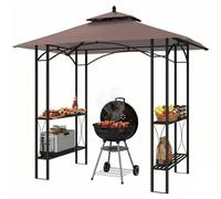 Outsunny 2.5x1.5m BBQ Tent Canopy Patio Outdoor Awning Gazebo Party Sun Shelter