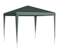 Outsunny 2.7m x 2.7m Garden Gazebo Marquee Party Tent Wedding Canopy Outdoor(Dark Green)