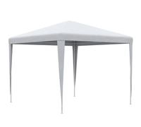 Outsunny 2.7M X 2.7M Garden Gazebo Marquee Party Tent Wedding Canopy Outdoor White