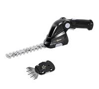 Outsunny 2-in-1 Cordless Hedge Trimmer & Grass Shear with 7.2V 2 x Rechargeable 2000mAh Batteries, 2 Changeable Blades