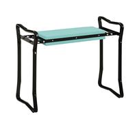 Outsunny 2-in-1 Folding Garden Kneeler & Seat with Foam Pad - Supports 150kg, 01-0134, Green