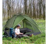 Outsunny 2 Man Pop Up Tent Camping Festival Hiking Family Shelter