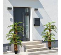 Outsunny Artificial Palm Trees - Green
