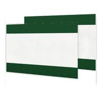 Outsunny 3x2m Side Panels with Large Window, for 3(m) Long Pergola, Green