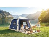 Outsunny 2-Person Inflatable Camping Tent with Air Pump