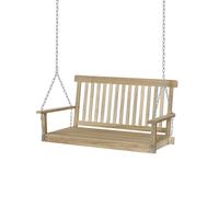 Outsunny-2 Seater Hanging Swing Bench - Wood | TJ Hughes Outsunny